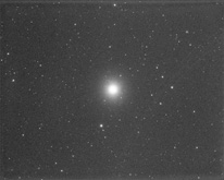 Test image of Merak showing faint arc.