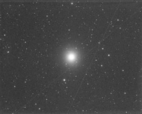 Test image of Merak confirming the faint arc is no longer present.